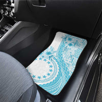 Kia Orana Cook Islands Car Mats Tiare and Stars - Turquoise