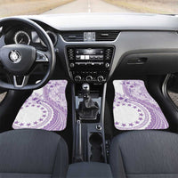Kia Orana Cook Islands Car Mats Tiare and Stars - Lavender