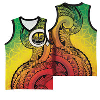 Vanuatu 45th Independence Anniversary Basketball Jersey Ni-Van Sandroing - Polynesian Pride
