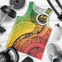 Vanuatu 45th Independence Anniversary Men Tank Top Ni-Van Sandroing - Polynesian Pride