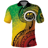 Vanuatu 45th Independence Anniversary Polo Shirt Ni-Van Sandroing - Polynesian Pride