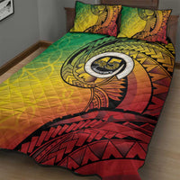 Vanuatu 45th Independence Anniversary Quilt Bed Set Ni-Van Sandroing - Polynesian Pride