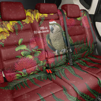 Kakapo Bird New Zealand Back Car Seat Cover Floral Christmas LT7 - Polynesian Pride