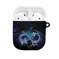 Polynesian Personalized Memorial AirPods Case Oceanic Infinity Symbol - Until We Meet Again - Polynesian Pride