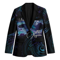 Polynesian Personalized Memorial Blazer Oceanic Infinity Symbol - Until We Meet Again - Polynesian Pride