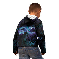 Polynesian Personalized Memorial Kid Hoodie Oceanic Infinity Symbol - Until We Meet Again - Polynesian Pride