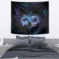 Polynesian Personalized Memorial Tapestry Oceanic Infinity Symbol - Until We Meet Again - Polynesian Pride
