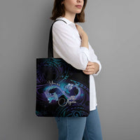 Polynesian Personalized Memorial Tote Bag Oceanic Infinity Symbol - Until We Meet Again - Polynesian Pride