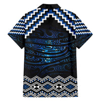 New Zealand Matariki Family Matching Tank Maxi Dress and Hawaiian Shirt Galaxy Styled Taniko
