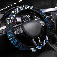 New Zealand Matariki Steering Wheel Cover Galaxy Styled Taniko
