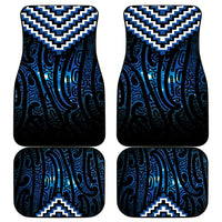 New Zealand Matariki Car Mats Galaxy Poutama Motifs