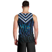 New Zealand Matariki Men Tank Top Galaxy Poutama Motifs