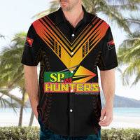 Personalised PNG Hunters Rugby Hawaiian Shirt Motuan Style LT7 - Polynesian Pride