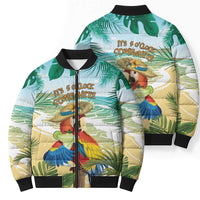Aloha Hawaii It's 5 o'clock Somewhere Bomber Puffer Jacket LT7 - Polynesian Pride