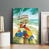 Aloha Hawaii It's 5 o'clock Somewhere Canvas Wall Art - Polynesian Pride