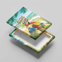 Aloha Hawaii It's 5 o'clock Somewhere Canvas Wall Art - Polynesian Pride