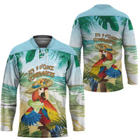 Aloha Hawaii It's 5 o'clock Somewhere Hockey Jersey LT7 - Polynesian Pride