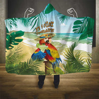 Aloha Hawaii It's 5 o'clock Somewhere Hooded Blanket - Polynesian Pride