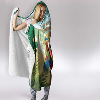 Aloha Hawaii It's 5 o'clock Somewhere Hooded Blanket - Polynesian Pride