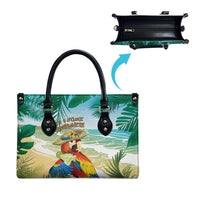 Aloha Hawaii It's 5 o'clock Somewhere Leather Bag - Polynesian Pride