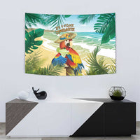 Aloha Hawaii It's 5 o'clock Somewhere Tapestry - Polynesian Pride