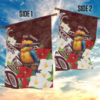 Felis Pasgua Guam Garden Flag Christmas Sihek Kingfisher with Guasali LT7 - Polynesian Pride