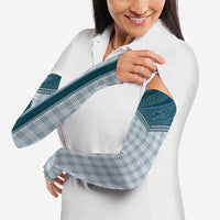 Aloha Hawaii Cowboys Paniolo Arm Sleeves Teal Palaka - Polynesian Pride