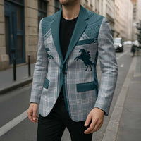 Aloha Hawaii Cowboys Paniolo Blazer Teal Palaka LT7 - Polynesian Pride