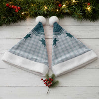 Aloha Hawaii Cowboys Paniolo Christmas Santa Hat Teal Palaka - Polynesian Pride