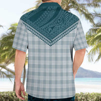 Aloha Hawaii Cowboys Paniolo Hawaiian Shirt Teal Palaka - Polynesian Pride