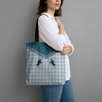 Aloha Hawaii Cowboys Paniolo Tote Bag Teal Palaka - Polynesian Pride