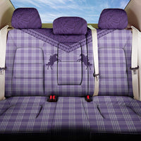 Aloha Hawaii Cowboys Paniolo Back Car Seat Cover Violet Palaka - Polynesian Pride