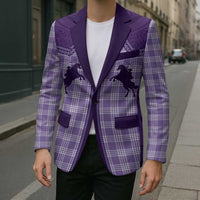 Aloha Hawaii Cowboys Paniolo Blazer Violet Palaka LT7 - Polynesian Pride