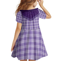 Aloha Hawaii Cowboys Paniolo Family Matching Tank Maxi Dress and Hawaiian Shirt Violet Palaka - Polynesian Pride