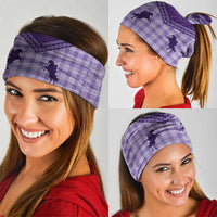 Aloha Hawaii Cowboys Paniolo Neck Gaiter Violet Palaka - Polynesian Pride
