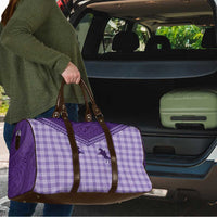 Aloha Hawaii Cowboys Paniolo Travel Bag Violet Palaka - Polynesian Pride