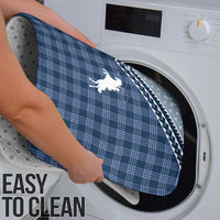 Aloha Hawaii Cowboys Paniolo Bathroom Set Navy Blue Palaka - Polynesian Pride