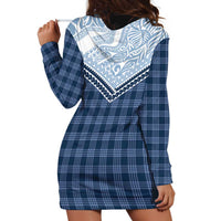 Aloha Hawaii Cowboys Paniolo Hoodie Dress Navy Blue Palaka - Polynesian Pride