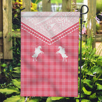 Aloha Hawaii Cowboys Paniolo Garden Flag Rose Palaka - Polynesian Pride