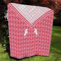 Aloha Hawaii Cowboys Paniolo Quilt Rose Palaka - Polynesian Pride