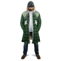 Aloha Hawaii Cowboys Paniolo Cloak Forest Green Palaka - Polynesian Pride