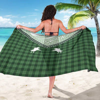 Aloha Hawaii Cowboys Paniolo Sarong Forest Green Palaka - Polynesian Pride