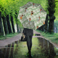 Mint Palaka Hula Girls Seamless Hawaii Aloha Umbrella - Polynesian Pride