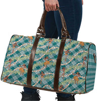 Teal Palaka Hula Girls Seamless Hawaii Aloha Travel Bag - Polynesian Pride