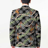 Sable Palaka Hula Girls Seamless Hawaii Aloha Blazer - Polynesian Pride