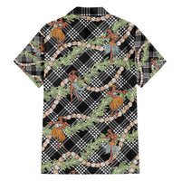 Sable Palaka Hula Girls Seamless Hawaii Aloha Family Matching Summer Maxi Dress and Hawaiian Shirt - Polynesian Pride