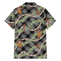 Sable Palaka Hula Girls Seamless Hawaii Aloha Hawaiian Shirt LT7 - Polynesian Pride