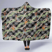 Sable Palaka Hula Girls Seamless Hawaii Aloha Hooded Blanket - Polynesian Pride