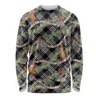 Sable Palaka Hula Girls Seamless Hawaii Aloha Long Sleeve Shirt - Polynesian Pride