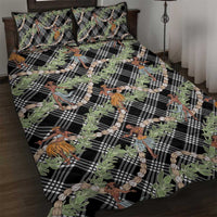 Sable Palaka Hula Girls Seamless Hawaii Aloha Quilt Bed Set - Polynesian Pride